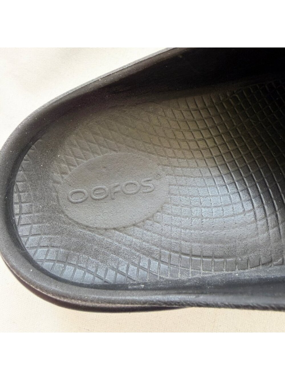 OOFOS OOcloog Clog Womens 7 Black OOfoam Comfort Slip On Recovery Nursing Shoes - Picture 14 of 16